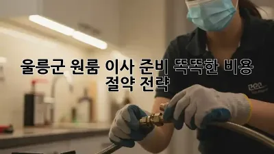 울릉군 원룸 이사 준비: 똑똑한 비용 절약 전략